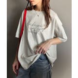 大人カジュアルに映える。綿100%胸元筆記体ロゴなめらかシルケット風Tシャツ | Classical Elf | 詳細画像41