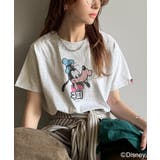 Eグーフィー | 韓国風が今っぽい。ディズニーキャラクターデザイン半袖Tシャツ | Classical Elf 