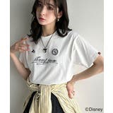 大人女子必見! 綿100%「ディズニー」サイン風刺繍Tシャツ(半袖) | Classical Elf | 詳細画像5