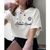 大人女子必見! 綿100%「ディズニー」サイン風刺繍Tシャツ(半袖) | Classical Elf | 詳細画像6