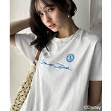 大人女子必見! 綿100%「ディズニー」サイン風刺繍Tシャツ(半袖) | Classical Elf | 詳細画像15