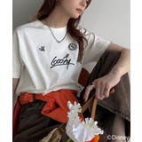 大人女子必見! 綿100%「ディズニー」サイン風刺繍Tシャツ(半袖) | Classical Elf | 詳細画像24