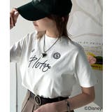 大人女子必見! 綿100%「ディズニー」サイン風刺繍Tシャツ(半袖) | Classical Elf | 詳細画像28