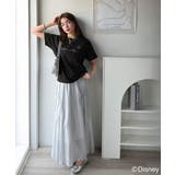 大人女子必見! 綿100%「ディズニー」サイン風刺繍Tシャツ(半袖) | Classical Elf | 詳細画像44
