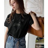 大人女子必見! 綿100%「ディズニー」サイン風刺繍Tシャツ(半袖) | Classical Elf | 詳細画像50