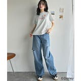 大人女子必見! 綿100%「ディズニー」サイン風刺繍Tシャツ(半袖) | Classical Elf | 詳細画像64
