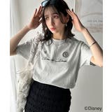 大人女子必見! 綿100%「ディズニー」サイン風刺繍Tシャツ(半袖) | Classical Elf | 詳細画像70