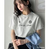 大人女子必見! 綿100%「ディズニー」サイン風刺繍Tシャツ(半袖) | Classical Elf | 詳細画像71