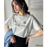 大人女子必見! 綿100%「ディズニー」サイン風刺繍Tシャツ(半袖) | Classical Elf | 詳細画像74