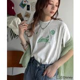 大人女子必見! 綿100%「ディズニー」サイン風刺繍Tシャツ(半袖) | Classical Elf | 詳細画像78