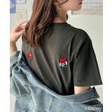 綿100%大人可愛い♪バック「ディズニー」刺繍半袖T | Classical Elf | 詳細画像22