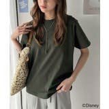 綿100%大人可愛い♪バック「ディズニー」刺繍半袖T | Classical Elf | 詳細画像24