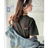 綿100%大人可愛い♪バック「ディズニー」刺繍半袖T | Classical Elf | 詳細画像29
