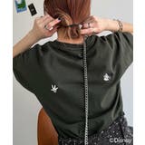 綿100%大人可愛い♪バック「ディズニー」刺繍半袖T | Classical Elf | 詳細画像31