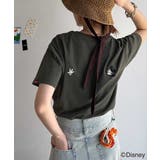 綿100%大人可愛い♪バック「ディズニー」刺繍半袖T | Classical Elf | 詳細画像35