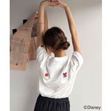 綿100%大人可愛い♪バック「ディズニー」刺繍半袖T | Classical Elf | 詳細画像5