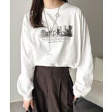 一枚でも、レイヤードでも。モードな雰囲気で魅せる綿100％モノクロフォトプリント… | Classical Elf  | 詳細画像6 