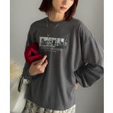 一枚でも、レイヤードでも。モードな雰囲気で魅せる綿100％モノクロフォトプリント… | Classical Elf  | 詳細画像9 