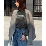 一枚でも、レイヤードでも。モードな雰囲気で魅せる綿100％モノクロフォトプリント… | Classical Elf  | 詳細画像14 