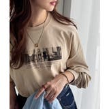 一枚でも、レイヤードでも。モードな雰囲気で魅せる綿100％モノクロフォトプリント… | Classical Elf  | 詳細画像17 