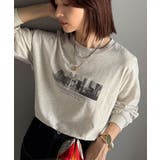 オートミール | 一枚でも、レイヤードでも。モードな雰囲気で魅せる綿100％モノクロフォトプリント… | Classical Elf 