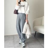 一枚でも、レイヤードでも。モードな雰囲気で魅せる綿100％モノクロフォトプリント… | Classical Elf  | 詳細画像2 