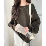 こなれた主役級の存在感♪袖ハート＆手書き風ロゴ刺繍裏毛オフショルオーバーサイズス… | Classical Elf  | 詳細画像28 