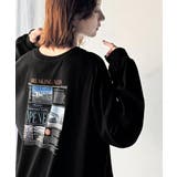 纏うだけで、洒落感アップデート◎綿100％ニュースペーパーロゴプリントオーバーサ… | Classical Elf  | 詳細画像24 