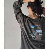 纏うだけで、洒落感アップデート◎綿100％ニュースペーパーロゴプリントオーバーサ… | Classical Elf  | 詳細画像38 