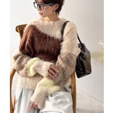 ゆるめのシルエットとニュアンス感が今っぽい。ふんわり♪ウェーブ柄ニット(長袖) | Classical Elf | 詳細画像12