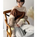 ゆるめのシルエットとニュアンス感が今っぽい。ふんわり♪ウェーブ柄ニット(長袖) | Classical Elf | 詳細画像13