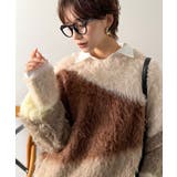 ゆるめのシルエットとニュアンス感が今っぽい。ふんわり♪ウェーブ柄ニット(長袖) | Classical Elf | 詳細画像15