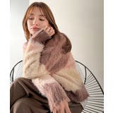 ゆるめのシルエットとニュアンス感が今っぽい。ふんわり♪ウェーブ柄ニット(長袖) | Classical Elf | 詳細画像21