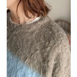 ゆるめのシルエットとニュアンス感が今っぽい。ふんわり♪ウェーブ柄ニット(長袖) | Classical Elf | 詳細画像27