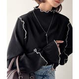 袖のニュアンスで魅せる♪前後2way袖フリル配色メロウプリーツトップス（長袖） | Classical Elf  | 詳細画像19 