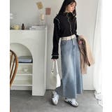 袖のニュアンスで魅せる♪前後2way袖フリル配色メロウプリーツトップス（長袖） | Classical Elf  | 詳細画像30 