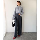 袖のニュアンスで魅せる♪前後2way袖フリル配色メロウプリーツトップス（長袖） | Classical Elf  | 詳細画像39 