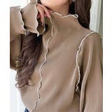 袖のニュアンスで魅せる♪前後2way袖フリル配色メロウプリーツトップス（長袖） | Classical Elf  | 詳細画像45 