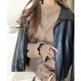 袖のニュアンスで魅せる♪前後2way袖フリル配色メロウプリーツトップス（長袖） | Classical Elf  | 詳細画像48 