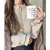 袖のニュアンスで魅せる♪前後2way袖フリル配色メロウプリーツトップス（長袖） | Classical Elf  | 詳細画像55 