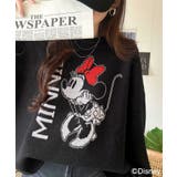 ブラック | 数量限定！存在感たっぷり、大人可愛い♪「ディズニー」「ミニー」ジャガードビッグシ… | Classical Elf 