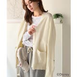 数量限定！リンクコーデも楽しめる♪綿100%「ディズニー」袖刺繍カーディガン | Classical Elf  | 詳細画像8 