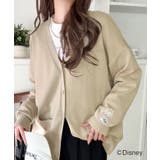 数量限定！リンクコーデも楽しめる♪綿100%「ディズニー」袖刺繍カーディガン | Classical Elf  | 詳細画像33 