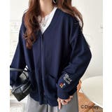 数量限定！リンクコーデも楽しめる♪綿100%「ディズニー」袖刺繍カーディガン | Classical Elf  | 詳細画像38 