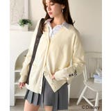 数量限定！リンクコーデも楽しめる♪綿100%「ディズニー」袖刺繍カーディガン | Classical Elf  | 詳細画像1 