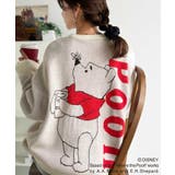 アイボリー | 数量限定！後姿にきゅん♪ゆるっと着こなせる。ディズニー「プー」バックジャガードビ… | Classical Elf 