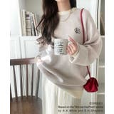 数量限定！後姿にきゅん♪ゆるっと着こなせる。ディズニー「プー」バックジャガードビ… | Classical Elf  | 詳細画像11 