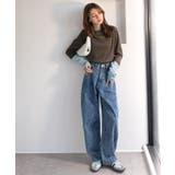 レイヤード見えで仕上げる、きれいめモード。指穴（サムホール）付き袖配色切り替えテ… | Classical Elf  | 詳細画像35 