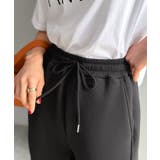 頑張らないのに、こなれ見え。ダンボール素材カーブスウェットパンツ | Classical Elf  | 詳細画像8 