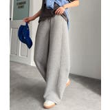 頑張らないのに、こなれ見え。ダンボール素材カーブスウェットパンツ | Classical Elf  | 詳細画像13 